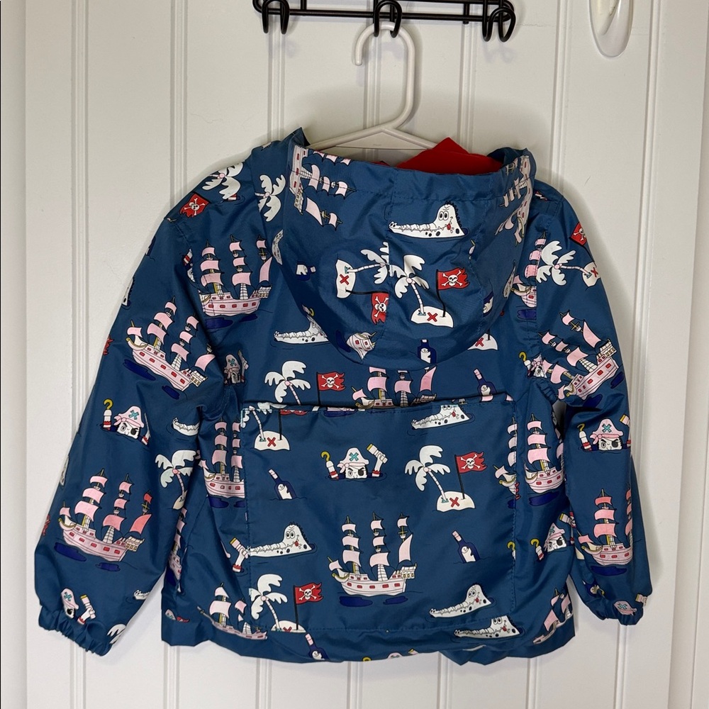 HOLLY & BEAU KID COLOR CHANGING RAINCOAT BRITISH DESIGNED POCKETS AGE 2 92-98 cm - Picture 7 of 7